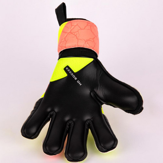 HO ONE NEGATIVE FLASH JUNIOR Goalkeeper Gloves Black/Fluo