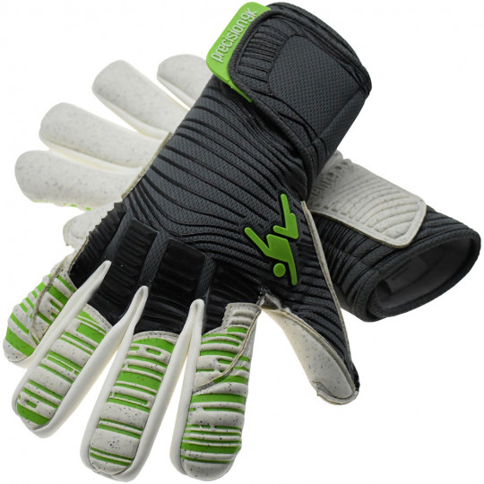 Precision GK Elite 2.0 Quartz Goalkeeper Gloves Grey/Slime Green