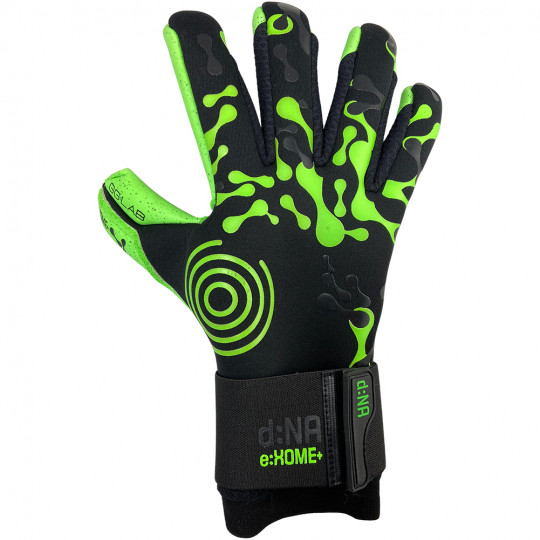 GG:LAB eXOME+ Goalkeeper Gloves black/green gecko