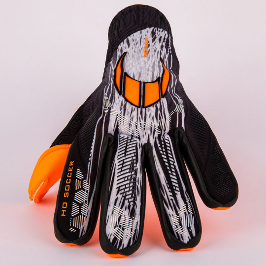 HO PHENOMENON MAGNETIC II JUNIOR Goalkeeper Gloves black/orange