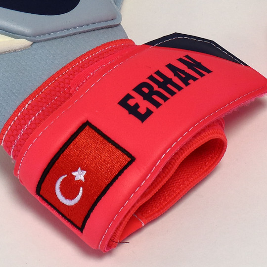 Nike Vapor Grip 3 PROMO Goalkeeper Gloves Armory Blue/Bright Crimson