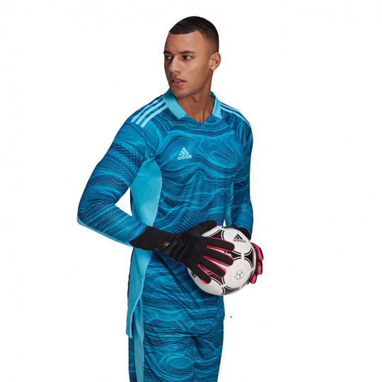 GT8418 adidas CONDIVO 21 GoalKeeper Jersey LS bold aqua - Just Keepers