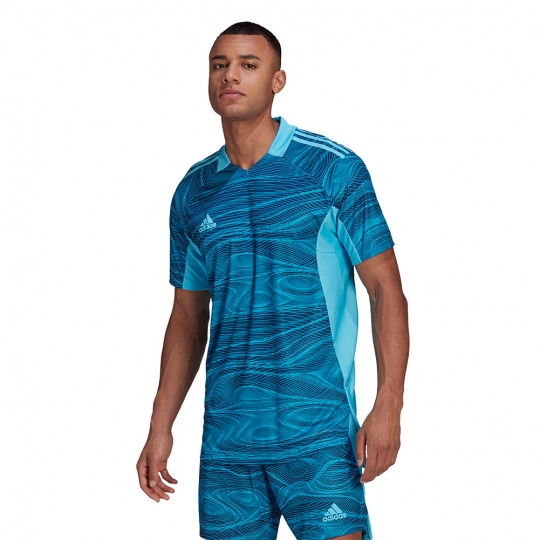  GT8426 adidas CONDIVO 21 GoalKeeper Jersey SS bold aqua 