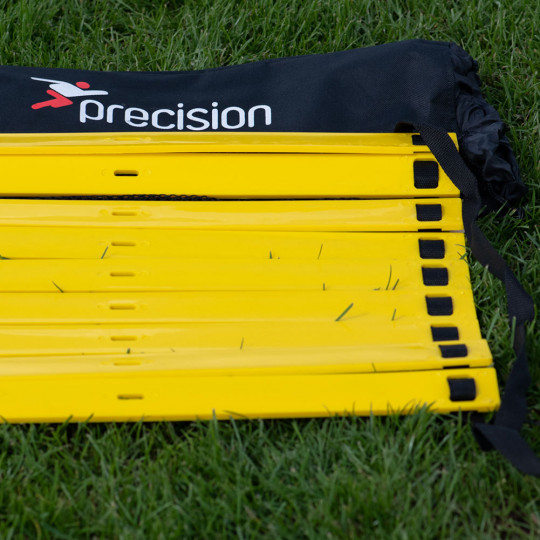 Precision Goalkeeper Speed Ladder Black/Yellow