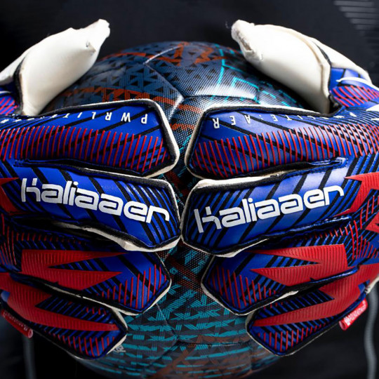 Kaliaaer AER MCG Goalkeeper Gloves Blue/Red/White 