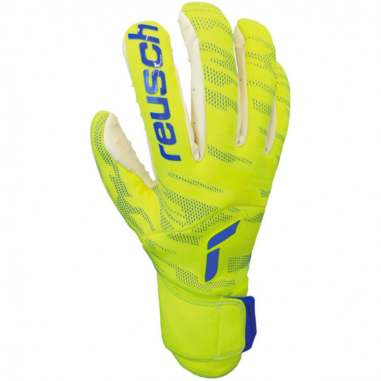 Reusch Pure Contact SpeedBump Goalkeeper Gloves safety yellow