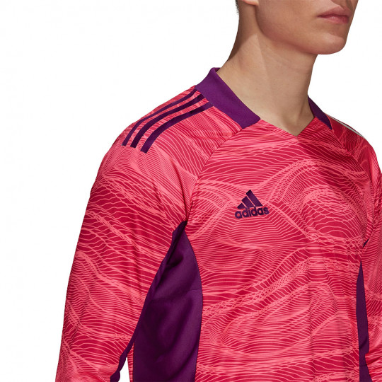 Vadear Evacuación Cita GT8420 adidas CONDIVO 21 GoalKeeper Jersey LS solar pink - Just Keepers