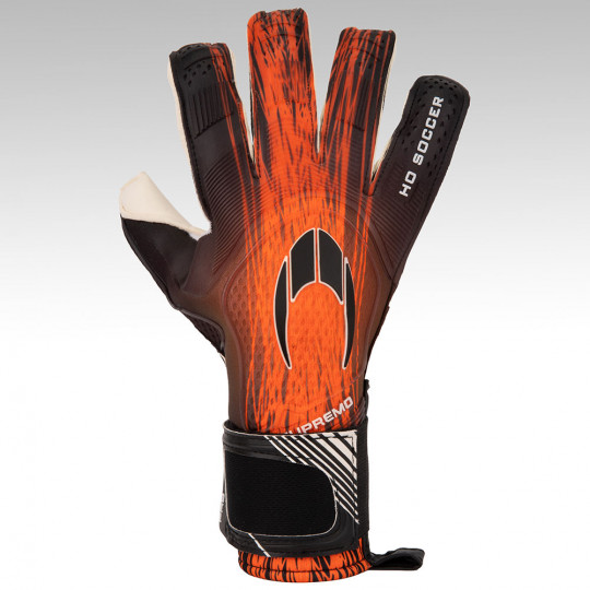 HO Soccer Supremo PRO 11 Roll/Negative Junior Goalkeeper Gloves Rocket
