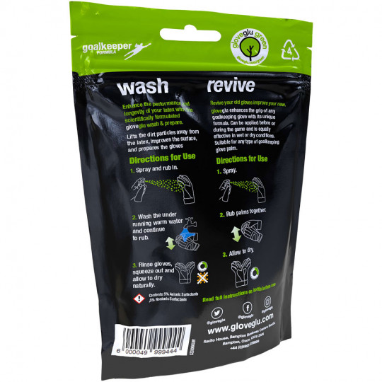 Goalkeeper Wash & Prepare + GloveGlu Mini 