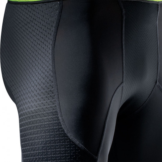  BSTBLEGBK Storelli BodyShield Turf Burn Leggings (Black/Volt) 