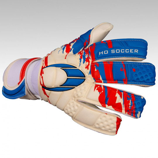  HO Soccer Guerrero Pro Render Negative Junior Goalkeeper Gloves Blue