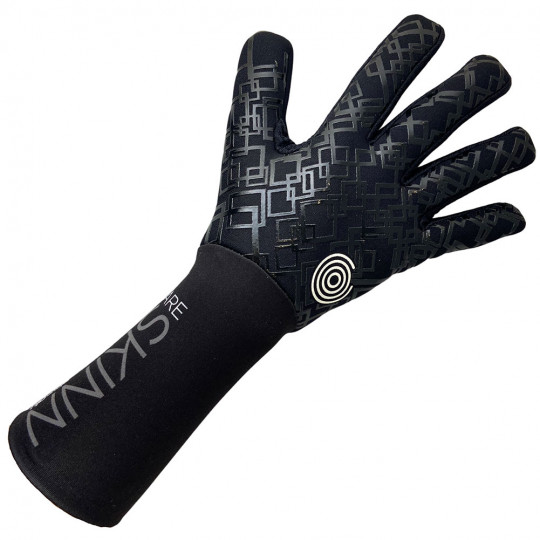 Gloveglu BARE SKINN Goalkeeper Gloves Black