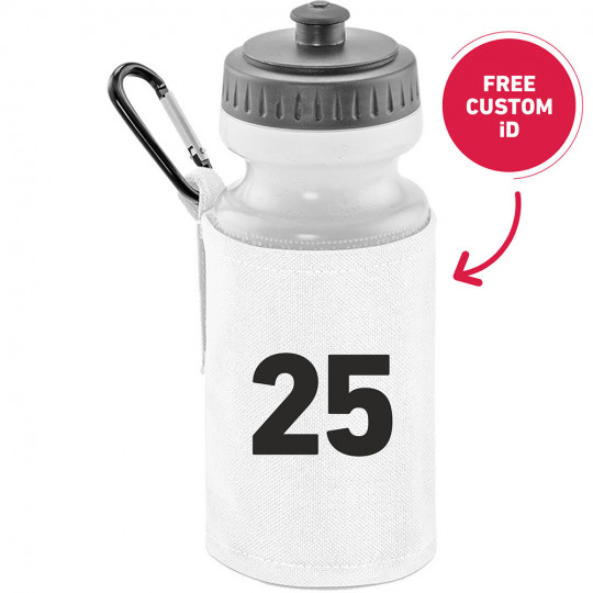  QD440W Keeper iD Custom Water Bottle (White) 