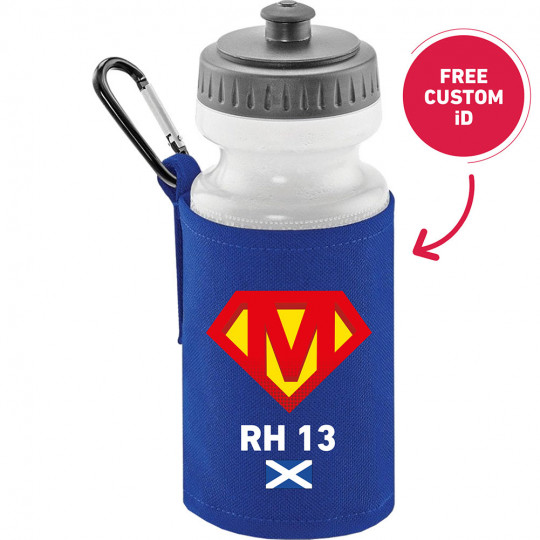  QD440RB Keeper iD Custom Water Bottle (Royal Blue) 