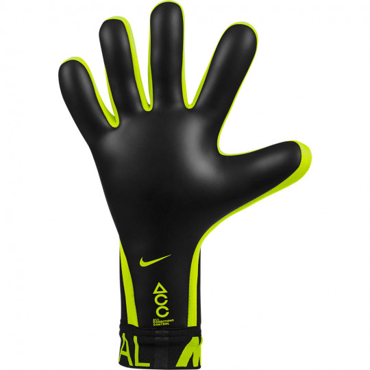 Nike Mercurial Touch Elite Goalkeeper Gloves BLACK/VOLT