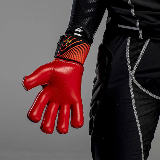 Kaliaaer AER RAGE Junior Goalkeeper Gloves Red/Neo/White/Black