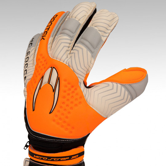 HO Soccer Negative Protek Goalkeeper Gloves Orange