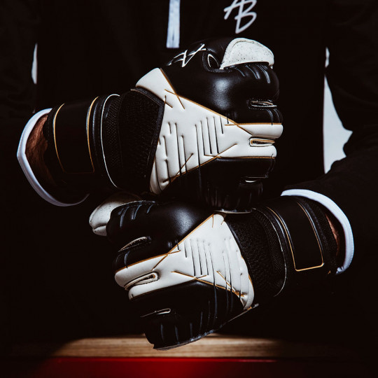 AB1 UNO 2.0 Pro Surround 360 Goalkeeper Gloves Black/White