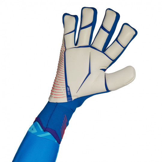 adidas Predator EDGE GL PRO Fingersave Negative Gloves HI-RES BLUE