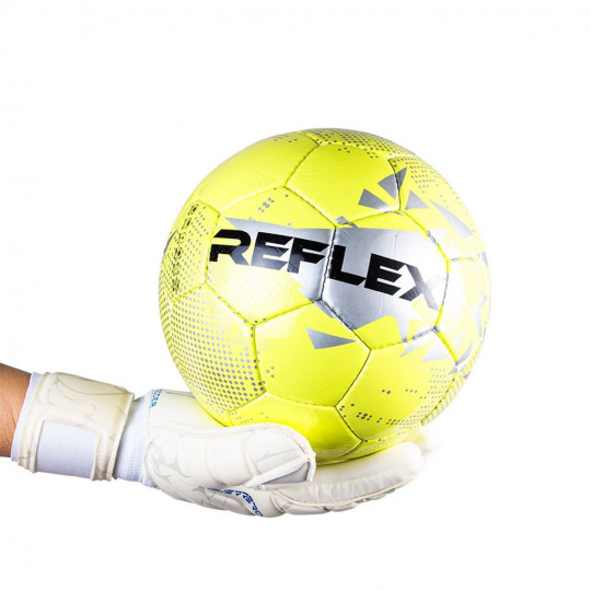 HO Soccer Reflex Irregular Bounce Training Ball Lime/Black/Silver