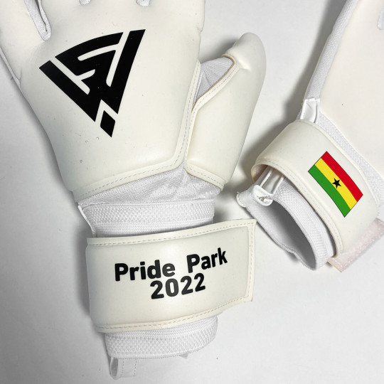  Keeper ID Personal Negative Goalkeeper Gloves Whiteout