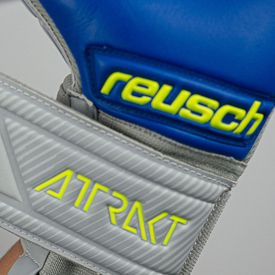 Reusch Attrakt Grip Evolution Finger Support Jr Goalkeeper Gloves VAPO