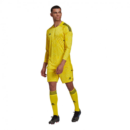 adidas Condivo 22 LS Junior Goalkeeper Jersey Yellow