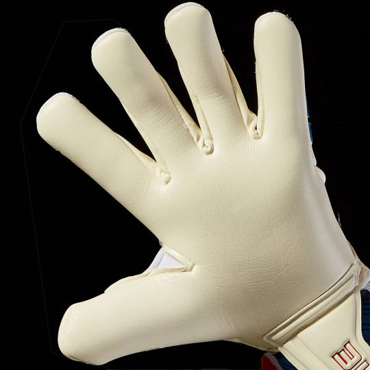 ONE APEX Pro Super Junior Goalkeeper Gloves White/Blue/Red