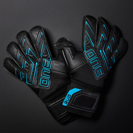 ONE APEX Surge Goalkeeper Gloves Black/Blue