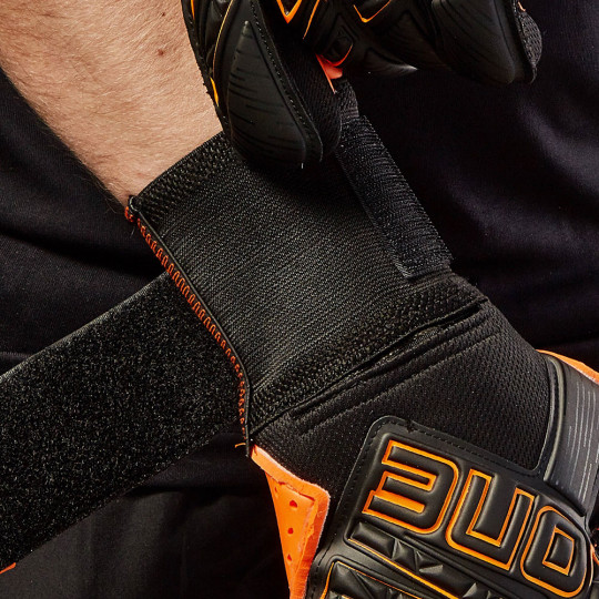 ONE APEX Magma Junior Goalkeeper Gloves black/orange