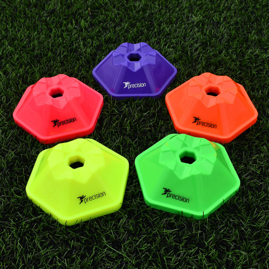  TR546 Precision Pro HX Saucer Cones Set of 50 (assorted) Multi Colour