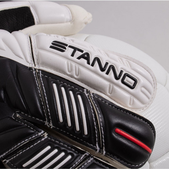 Stanno Hardground Hybrid IV Goalkeeper Gloves white/black