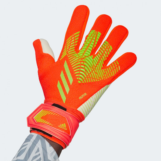 adidas Predator EDGE GL League Goalkeeper Gloves Game Data Pack Solar 