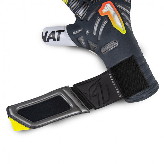 Rinat THE BOSS STELLAR ALPHA Goalkeeper Gloves Grey/Yellow