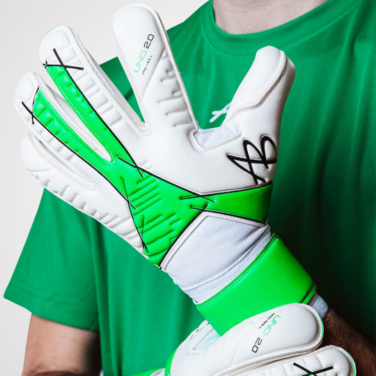 AB1 Uno 2.0.1 Pro Roll Junior Goalkeeper Gloves White/Green