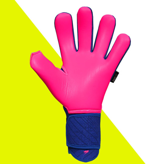 Kaliaaer PWRLITE FaderBlaze Kaos V1 Goalkeeper Gloves Pink/Yellow/Blue