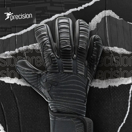 Precision GK Elite 2.0 Blackout Goalkeeper Gloves Black