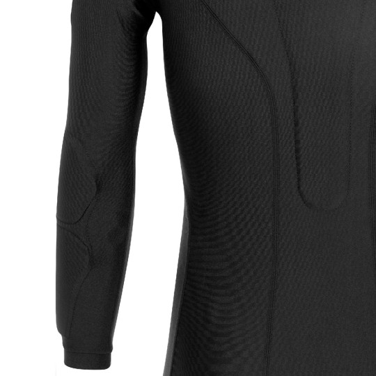  51137007700 Reusch Compression Shirt Padded Black 