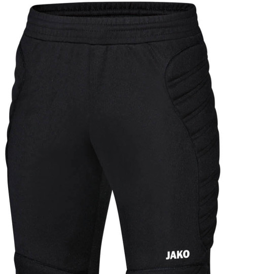  8938 Jako 3/4 Length Padded Goalkeeper Trouser (Black) 