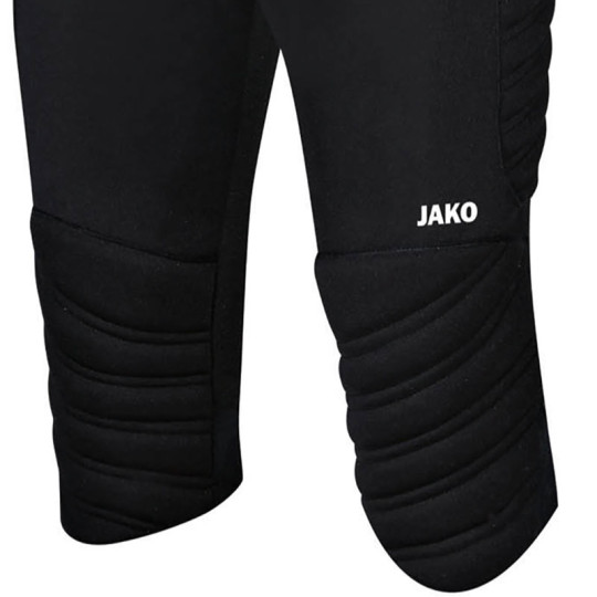  8938 Jako 3/4 Length Padded Goalkeeper Trouser (Black) 