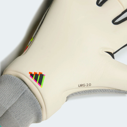 adidas X Speedportal Pro Junior Goalkeeper Gloves Silver Metallic/Carb