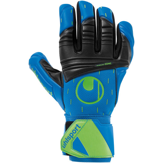 Uhlsport AquaSOFT HN Goalkeeper Gloves pacific/fluogreen 