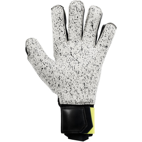 Uhlsport Supergrip + Flex Frame Carbon Goalkeeper Gloves black/fluo ye