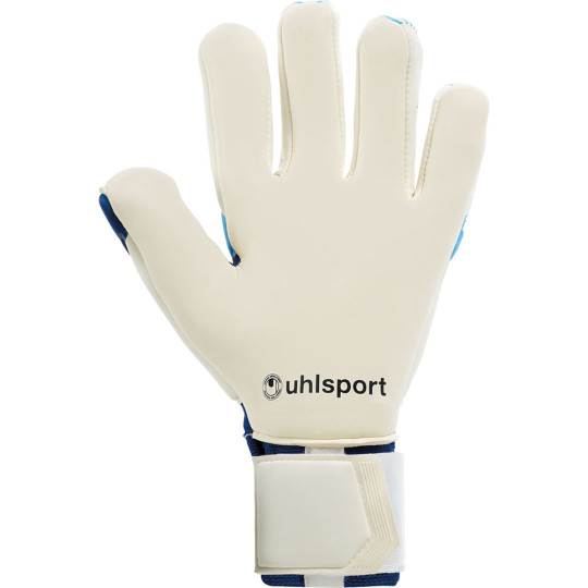 Uhlsport Absolutgrip Tight HN Goalkeeper Gloves Cyan Blue/Yellow