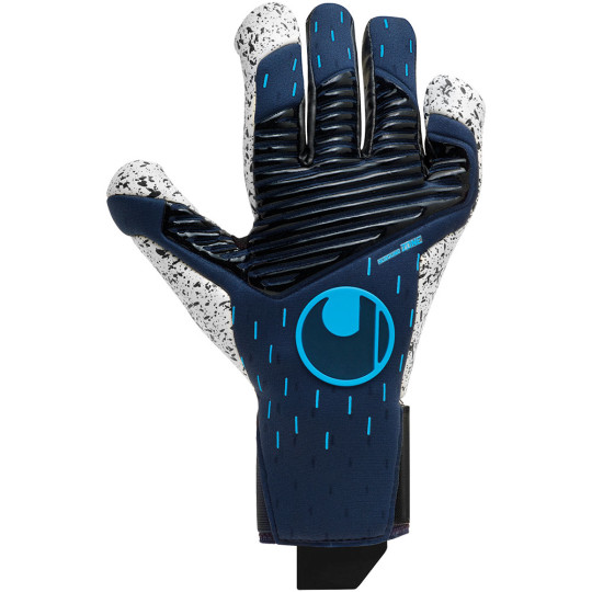 Uhlsport SPEED CONTACT SUPERGRIP+ HN Goalkeeper Gloves Black/Blue