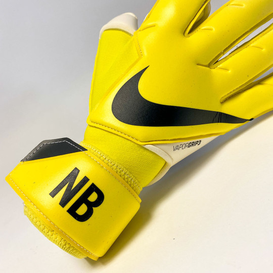 Nike Vapor Grip 3 RS PROMO Goalkeeper Gloves Yellow Strike/White
