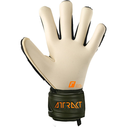 Reusch Attrakt Freegel Gold X Goalkeeper Gloves desert green