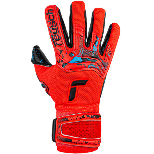 Reusch Attrakt Fusion Finger Support Guardian Jr Goalkeeper Gloves bri