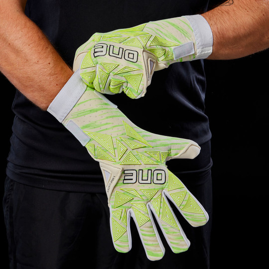  GLV-GEO3-MD2 ONE GEO 3.0 MD2 Goalkeeper Gloves White Fluo