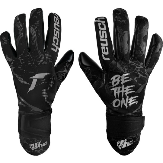 Reusch Pure Contact Infinity Junior Goalkeeper Gloves Black